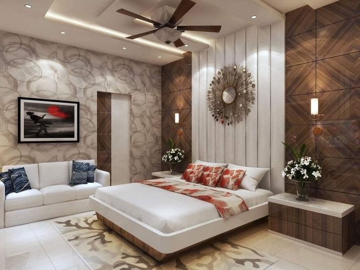 Bedroom Ceiling Design With Fan